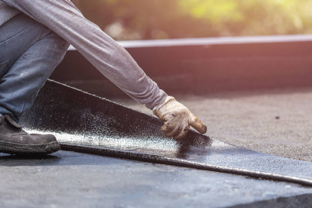Professional Vapor Barrier Installation technician working in LaGrange, OH